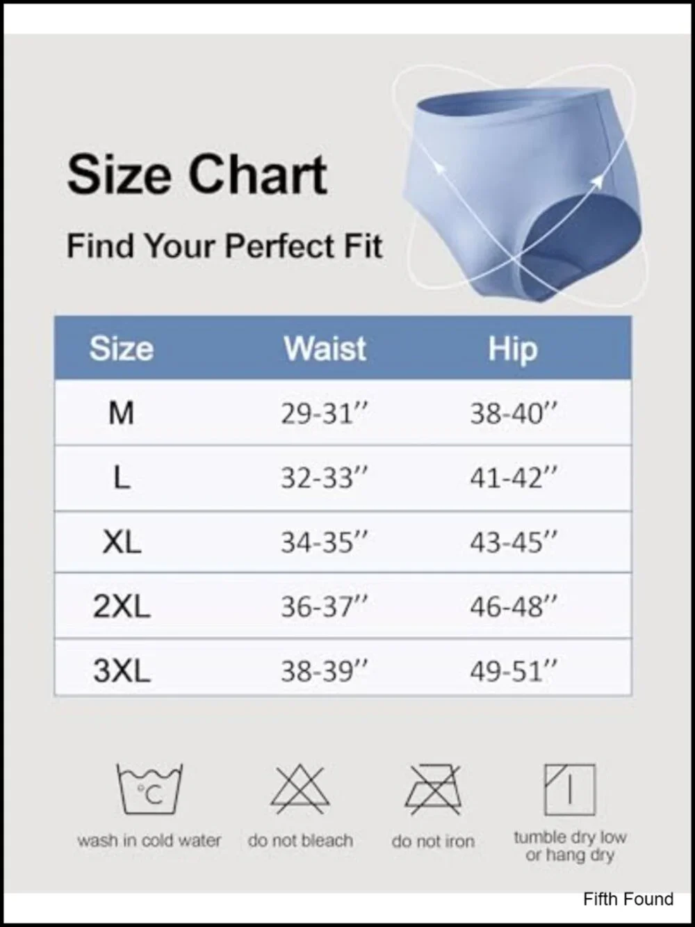 Mid Waist Washable Leakproof Incontinence Underwear for Women 40ml 5 Pack